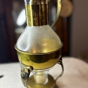 Vintage princess house heritage glass /coffee tea warmer